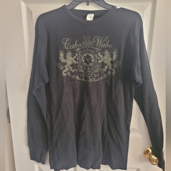 M Active Vintage Cabo Wabo Long Sleeve Top - Picture 1 of 1